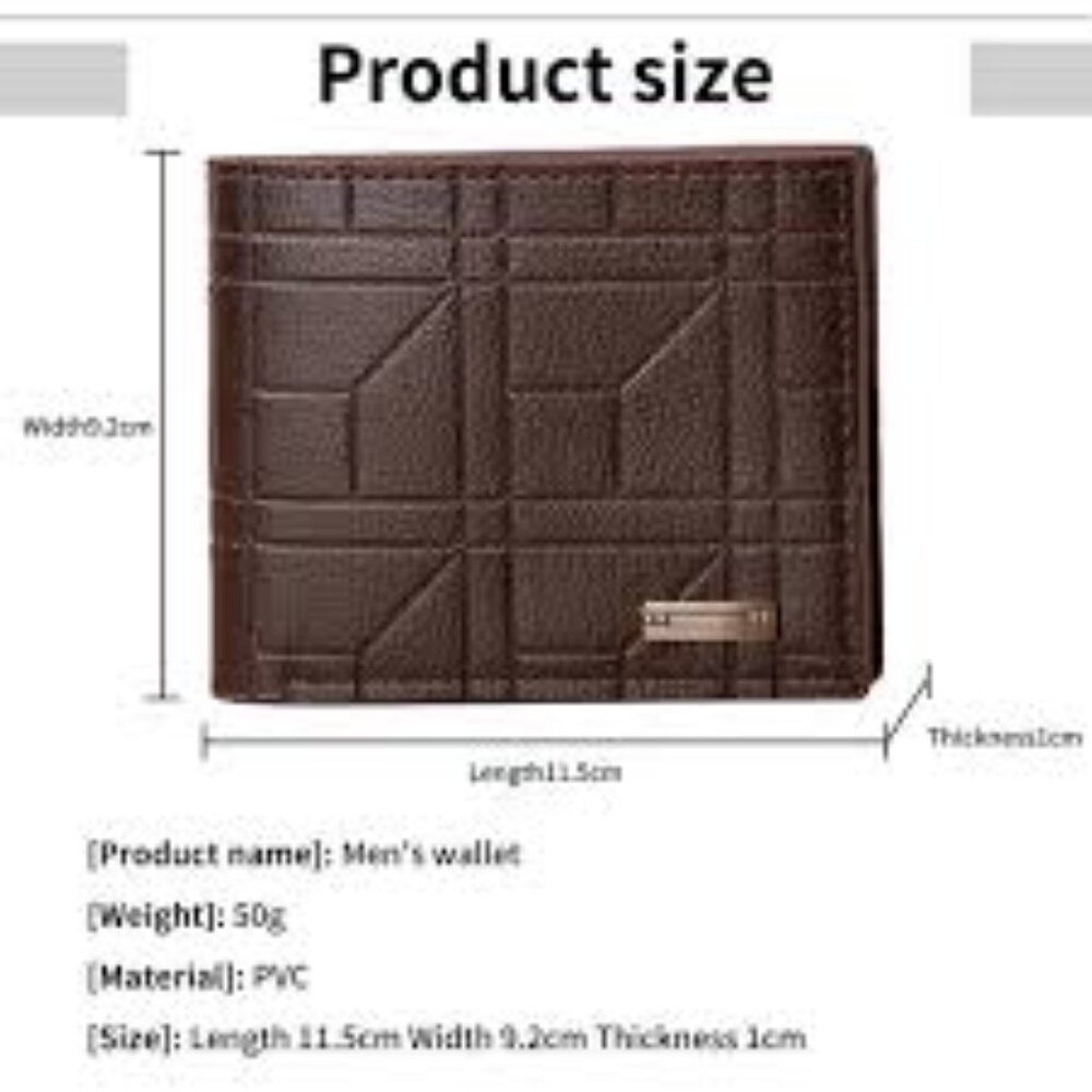 Jiangbao  Men’s Wallet Brown